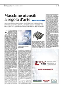 ARTICOLO GIORNALE NOVEMBRE 2019